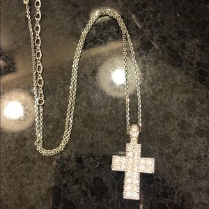 Swarovski Crystal Cross Necklace